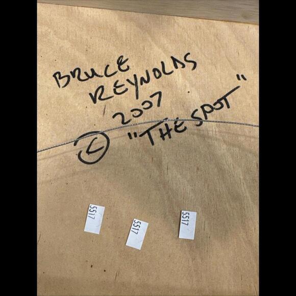 Bruce Reynolds Collage Original Art 2007 The Spot 20” X 20” - Picture 12 of 12